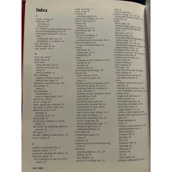 Vintage 1998 Tools & Techniques Handyman Club of America Hardback book - Picture 5 of 9